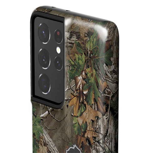 NFL Detroit Lions Realtree Xtra Green Camo Galaxy S21 Ultra 5G Pro Case
