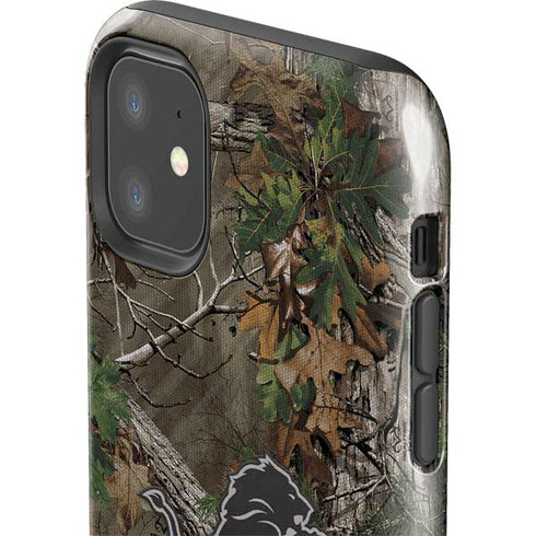 NFL Detroit Lions Realtree Xtra Green Camo iPhone 11 Impact Case