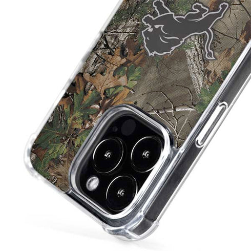 NFL Detroit Lions Realtree Xtra Green Camo iPhone 13 Pro Max MagSafe Case