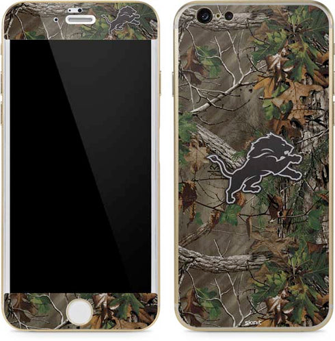 NFL Detroit Lions Realtree Xtra Green Camo iPhone 6/6s Skin