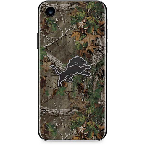 NFL Detroit Lions Realtree Xtra Green Camo iPhone XR Skin