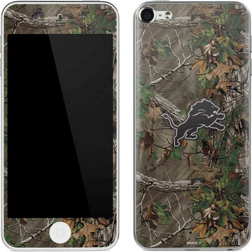 NFL Detroit Lions Realtree Xtra Green Camo Apple iPod Skin