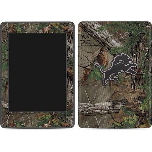 NFL Detroit Lions Realtree Xtra Green Camo Amazon Kindle Skin