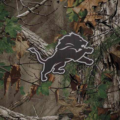 NFL Detroit Lions Realtree Xtra Green Camo Moto G6 Skin