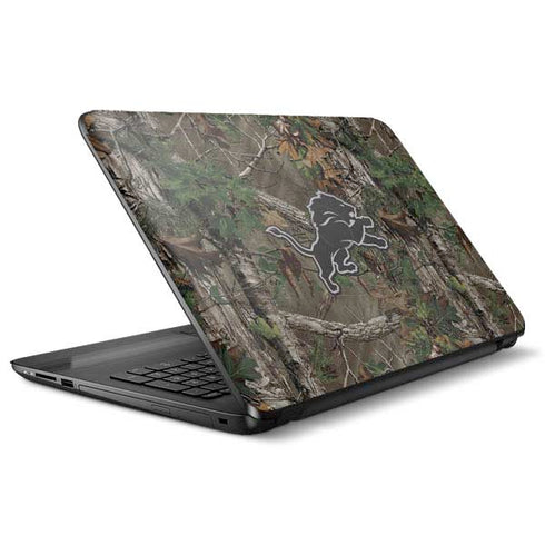 NFL Detroit Lions Realtree Xtra Green Camo HP Notebook Skin