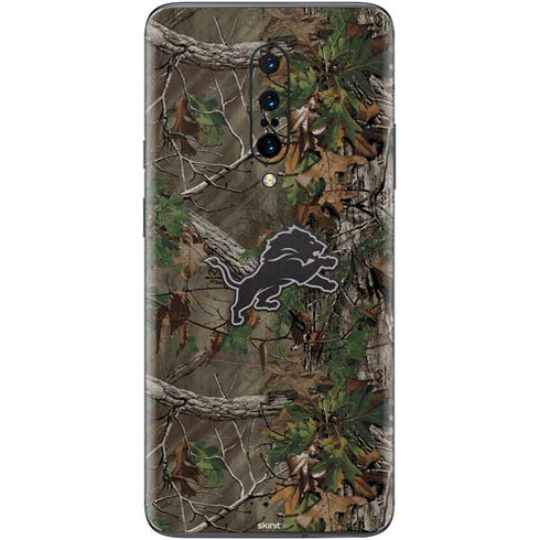 NFL Detroit Lions Realtree Xtra Green Camo OnePlus 7 Pro Skin
