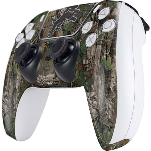 NFL Detroit Lions Realtree Xtra Green Camo PS5 Controller Skin