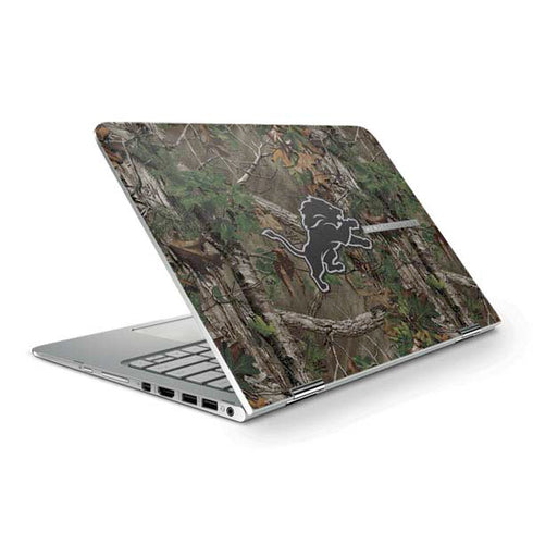 NFL Detroit Lions Realtree Xtra Green Camo HP Spectre Skin