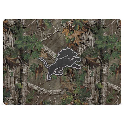 NFL Detroit Lions Realtree Xtra Green Camo Surface Laptop 2 Skin
