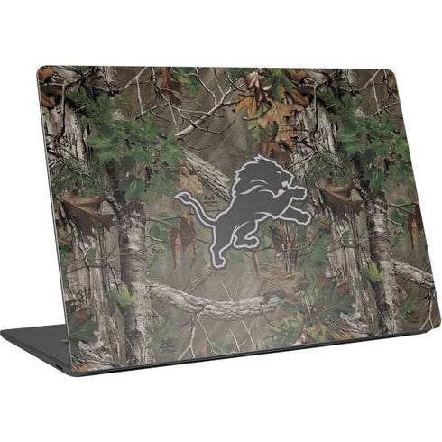 NFL Detroit Lions Realtree Xtra Green Camo Surface Laptop 4 15in Skin