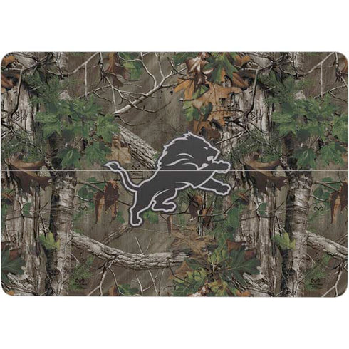 NFL Detroit Lions Realtree Xtra Green Camo Surface Laptop Studio Skin