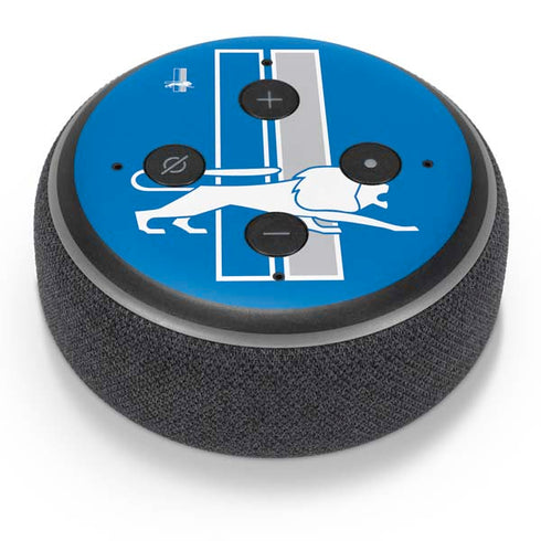 NFL Detroit Lions Retro Logo Amazon Echo Dot Skin