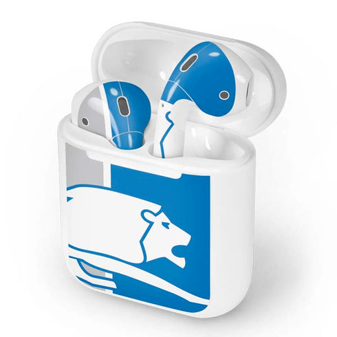 NFL Detroit Lions Retro Logo Apple AirPods Skin
