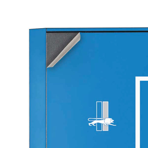 NFL Detroit Lions Retro Logo Corsair 4000D Tempered Glass Mid-Tower ATX Case Skin