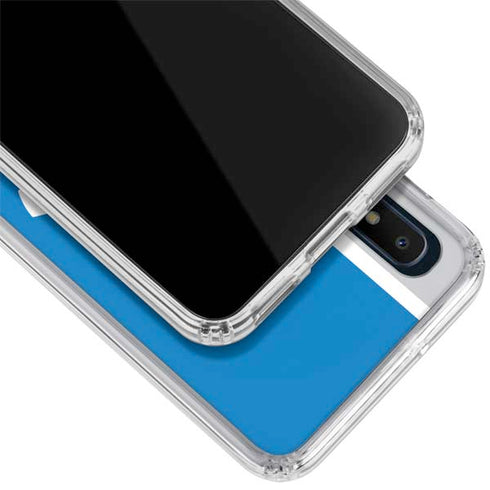 NFL Detroit Lions Retro Logo Galaxy A10e Clear Case