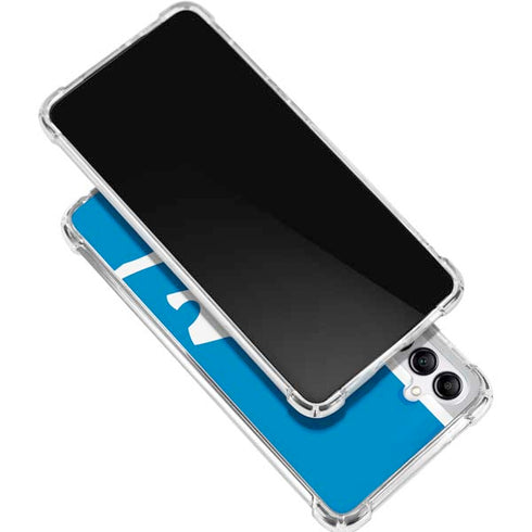 NFL Detroit Lions Retro Logo Galaxy A15 5G Clear Case