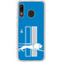 NFL Detroit Lions Retro Logo Galaxy A20 Clear Case