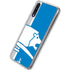 NFL Detroit Lions Retro Logo Galaxy A50 Clear Case