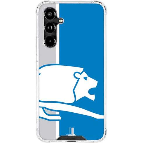 NFL Detroit Lions Retro Logo Galaxy A54 5G Clear Case