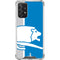 NFL Detroit Lions Retro Logo Galaxy A72 5G Clear Case