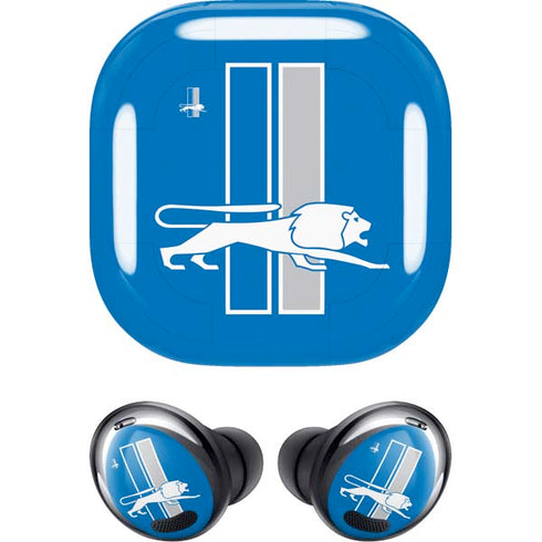 NFL Detroit Lions Retro Logo Galaxy Buds Pro Skin