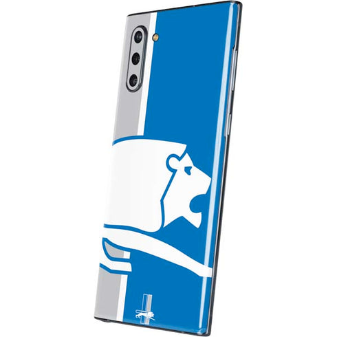 NFL Detroit Lions Retro Logo Galaxy Note 10 Skin
