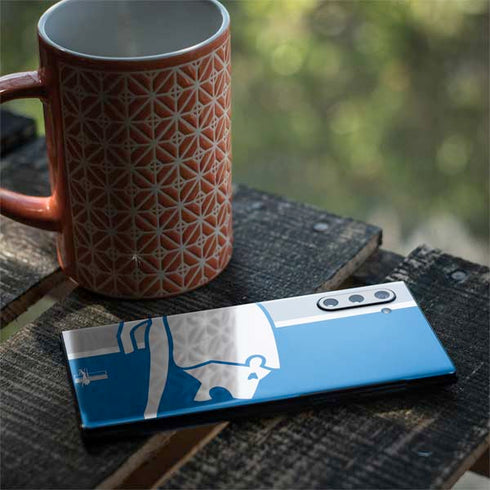 NFL Detroit Lions Retro Logo Galaxy Note 10 Skin