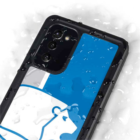 NFL Detroit Lions Retro Logo Galaxy Note20 5G Waterproof Case