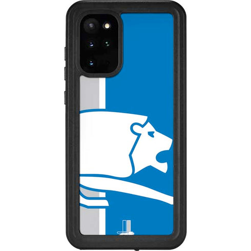NFL Detroit Lions Retro Logo Galaxy S20 Plus Waterproof Case