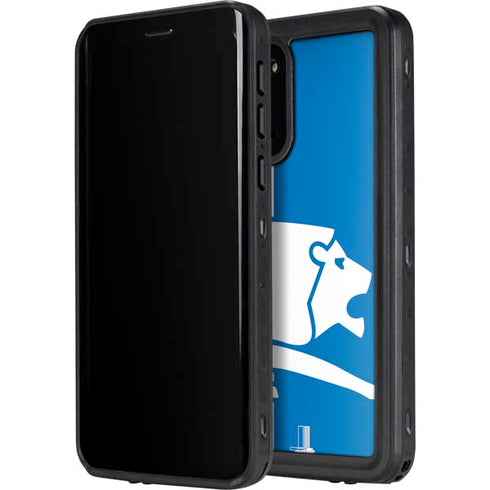 NFL Detroit Lions Retro Logo Galaxy S20 Plus Waterproof Case