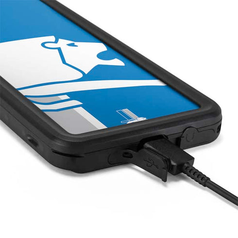 NFL Detroit Lions Retro Logo Galaxy S20 Plus Waterproof Case