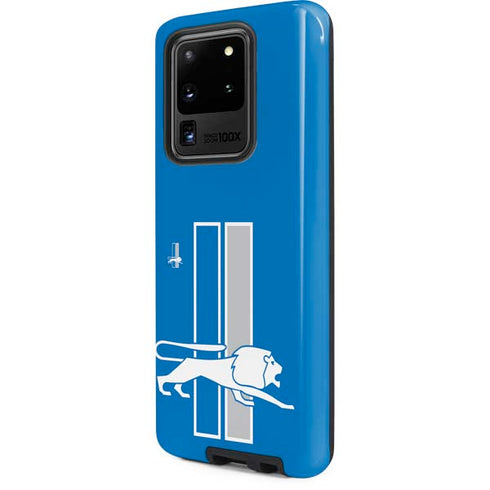 NFL Detroit Lions Retro Logo Galaxy S20 Ultra 5G Pro Case