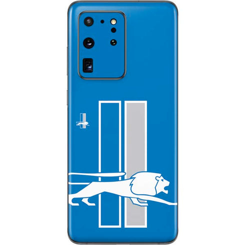 NFL Detroit Lions Retro Logo Galaxy S20 Ultra 5G Skin