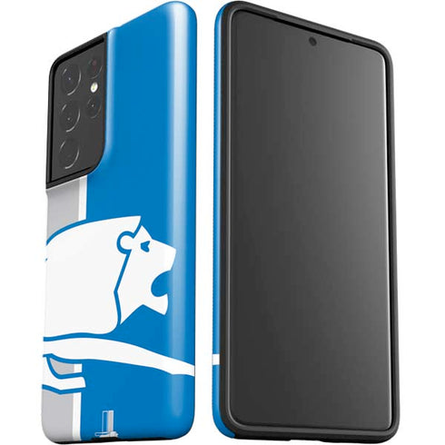 NFL Detroit Lions Retro Logo Galaxy S21 Ultra 5G Pro Case