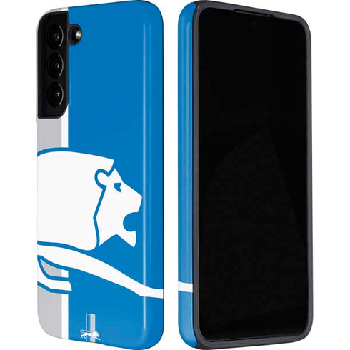 NFL Detroit Lions Retro Logo Galaxy S22 Plus Pro Case