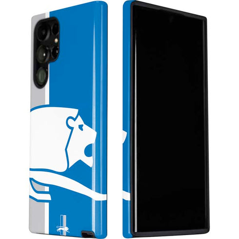 NFL Detroit Lions Retro Logo Galaxy S22 Ultra Pro Case