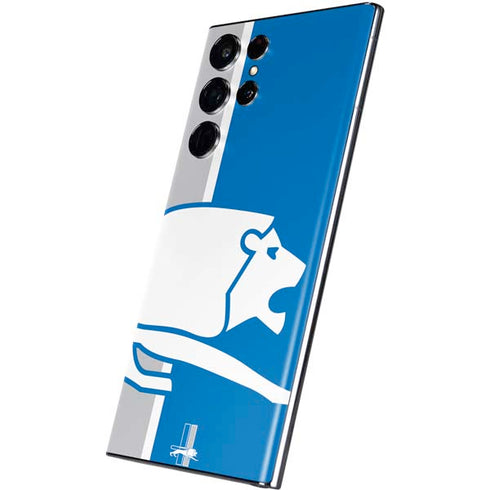 NFL Detroit Lions Retro Logo Galaxy S22 Ultra Skin