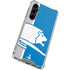 NFL Detroit Lions Retro Logo Galaxy S23 FE Clear Case