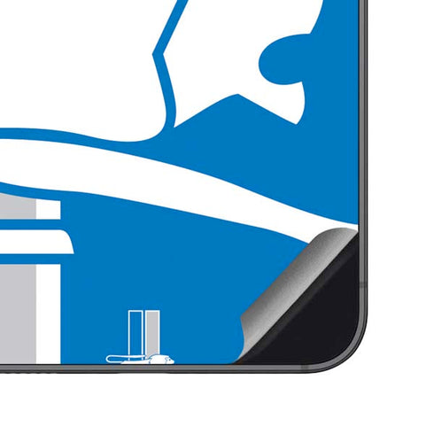 NFL Detroit Lions Retro Logo Galaxy S23 FE Skin