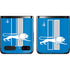 NFL Detroit Lions Retro Logo Galaxy Z Flip Skin