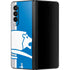 NFL Detroit Lions Retro Logo Galaxy Z Fold3 5G Skin