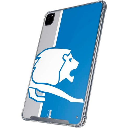 NFL Detroit Lions Retro Logo iPad Pro 12.9in (2020) Clear Case