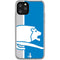 NFL Detroit Lions Retro Logo iPhone 11 Pro Clear Case