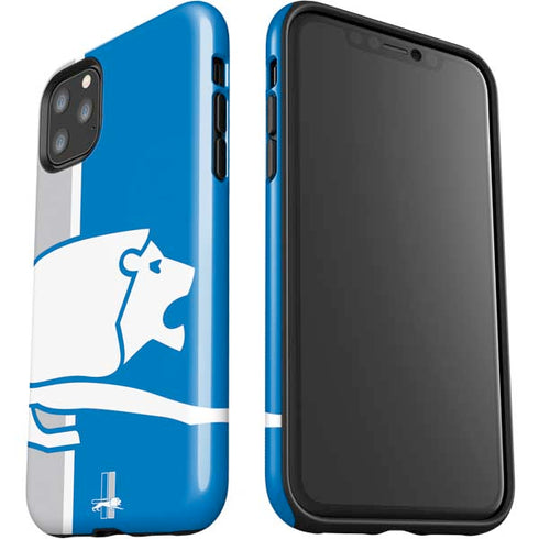 NFL Detroit Lions Retro Logo iPhone 11 Pro Max Impact Case