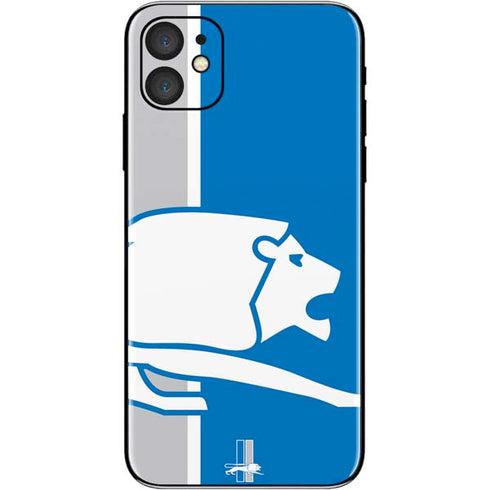 NFL Detroit Lions Retro Logo iPhone 11 Skin