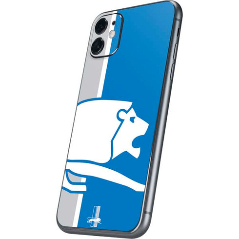 NFL Detroit Lions Retro Logo iPhone 11 Skin