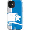 NFL Detroit Lions Retro Logo iPhone 12 Impact Case
