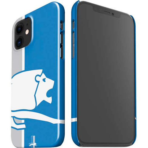 NFL Detroit Lions Retro Logo iPhone 12 Mini Lite Case