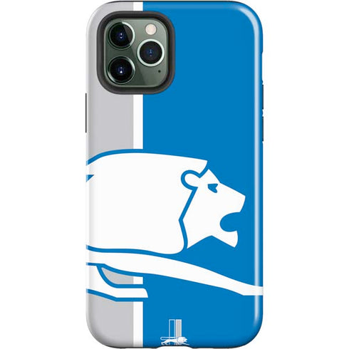 NFL Detroit Lions Retro Logo iPhone 12 Pro Impact Case