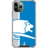 NFL Detroit Lions Retro Logo iPhone 12 Pro Max Clear Case